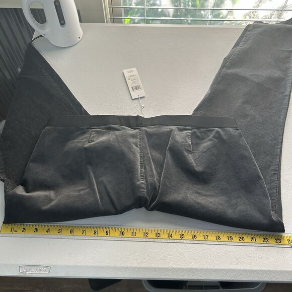 Eileen Fisher NWT Womens Corduroy Pull On Pants XL Bark Legging Organic Cotton - Picture 8 of 12